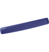 Handgelenkauflage 49,3 x 2,2 x 7 cm (B x H x T) nicht antistatisch Gummi, Lycra blau