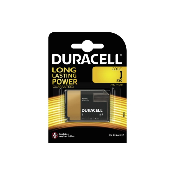 5000394767102 - 4LR61 Block Spezial-Batterie 6 v (Flat Pack) Alkali-Mangan 6 v 500 mAh 1 St - Duracell