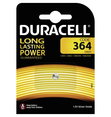 Knopfzellen Long Lasting Power, SR60 / 364, 1,5 Volt