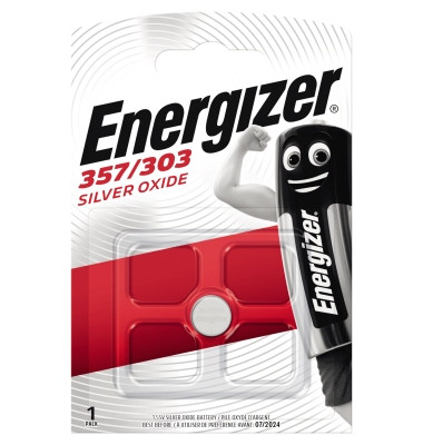 Knopfzelle Silberoxid 357/303 1,55V 188 mAh Knopfzelle Silberoxid 357/303 1,55V 188 mAh