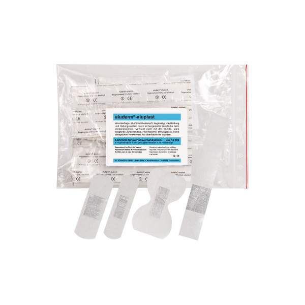 4250108808411 - Fingerverand- Sortiment aluderm-aluplast groß VE=50 Stück