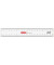 Kunststoff-Lineal Flexi 104987020 glasklar 20cm