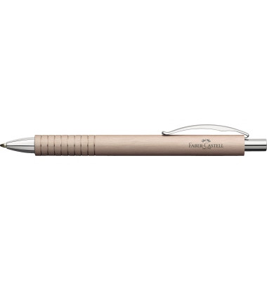 Kugelschreiber Essentio 148425, schwarz, 0,6mm, nachf&uuml;llbar