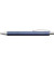 Kugelschreiber Essentio Aluminium 0,6mm schwarz dokumentenecht Farbe des Schaftes: blau
