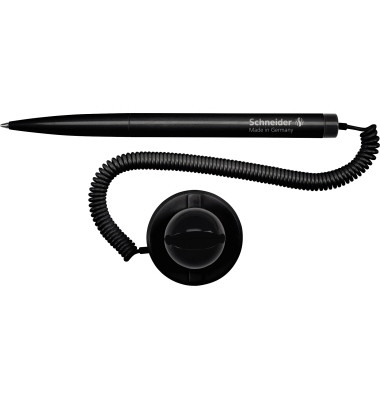 Kugelschreiber Klick-Fix-Pen 1mm schwarz dokumentenecht Farbe des Schaftes: schwarz