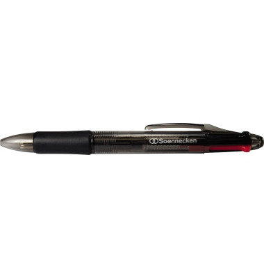 Mehrfarbkugelschreiber 1mm blau, schwarz, rot, grün Druckmechanik nicht dokumentenecht Mehrfarbkugelschreiber 1mm blau, schwarz, rot, grün Druckmechanik nicht dokumentenecht