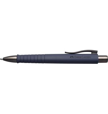 Kugelschreiber POLY BALL 0,6mm XB blau dokumentenecht Farbe des Schaftes: navy blue