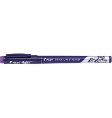 Fineliner Frixion, SW-FF-V, dunkelblau (Schreibfarbe: violett), 0,45mm