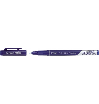 Fineliner Frixion, SW-FF-L, dunkelblau (Schreibfarbe: blau), 0,45mm