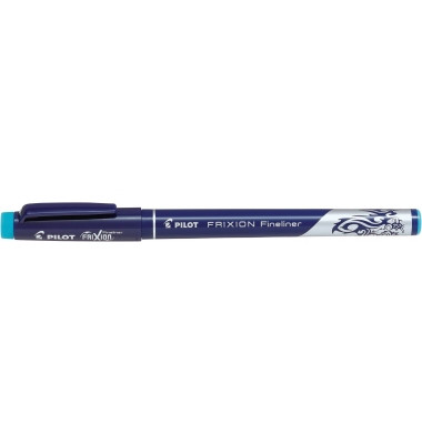 Fineliner Frixion, SW-FF-LB, dunkelblau (Schreibfarbe: hellblau), 0,45mm