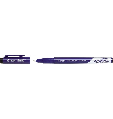 Fineliner Frixion, SW-FF-B, dunkelblau (Schreibfarbe: schwarz), 0,45mm