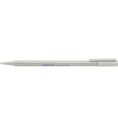 Textmarker triplus, 362 C-820, hellgrau, 1-4mm Rundspitze