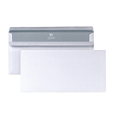 Briefumschlag Posthorn 01220153, Din Lang, ohne Fenster, selbstklebend, 75g, weiß