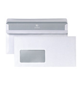 Briefumschläge Posthorn 02220153 Din Lang mit Fenster selbstklebend 75g weiß 