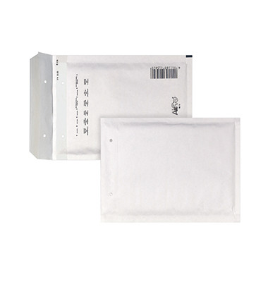 Luftpolstertaschen AirPro C/13, 04047613, innen 150x215mm, haftklebend + Lochung für Klammer, weiß