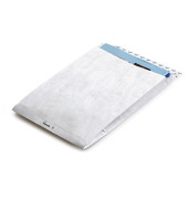 Faltentasche DIN E4 305 x 406 mm (B x H) ohne Fenster 55g/m² mit Haftklebung Tyvek® weiß
