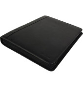 Schreibmappe BERLIN 28 x 36,5 x 4,5 cm (B x H x T) Nappaleder schwarz