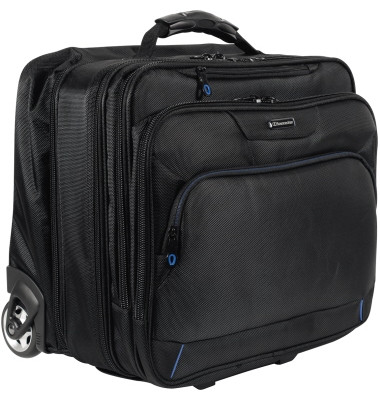 Notebooktrolley KÖLN 41 x 39 x 26 cm (B x H x T) Nylon schwarz