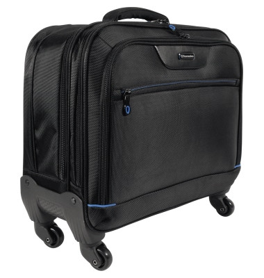 Notebooktrolley MÜNCHEN 42 x 42,5 x 21,5 cm (B x H x T) Nylon schwarz