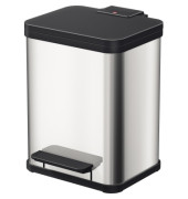 Tretabfalleimer Öko duo Plus M 32 x 43 x 34 cm (B x H x T) 2 x 9l Edelstahl edelstahl