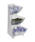 Portionsspender 19 x 41 x 24 cm (B x H x T) Edelstahl/Kunststoff silber/transparent