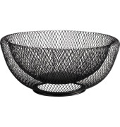 Obstkorb WIRE 31 x 14 cm (Ø x H) Metall schwarz