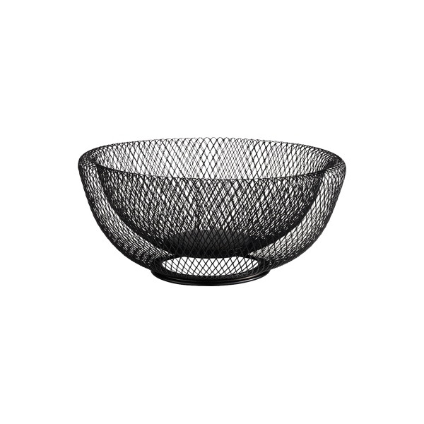 4004133302068 - Brotkorb Wire Lebensmittelaufbewahrungsbehälter Gr B H L 31 cm x 14 cm x 31 cm schwarz Weitere Tischaccessoires stapelbar Ø 31 cm 4004133302068 - Brotkorb Wire Lebensmittelaufbewahrungsbehälter Gr B H L 31 cm x 14 cm x 31 cm schwarz Weitere Tischaccessoires stapelbar Ø 31 cm