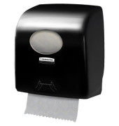 Rollenhandtuchspender 7956 Aquarius SlimrollT, schwarz, Au&szlig;enabrollung