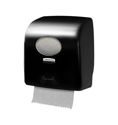 Rollenhandtuchspender 7956 Aquarius SlimrollT, schwarz, Au&szlig;enabrollung