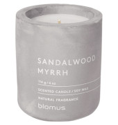 Duftkerzen SANDALWOOD MYRRH 65652 grau 
