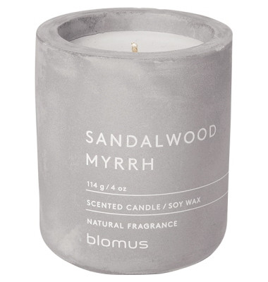 Duftkerzen SANDALWOOD MYRRH 65652 grau Duftkerzen SANDALWOOD MYRRH 65652 grau