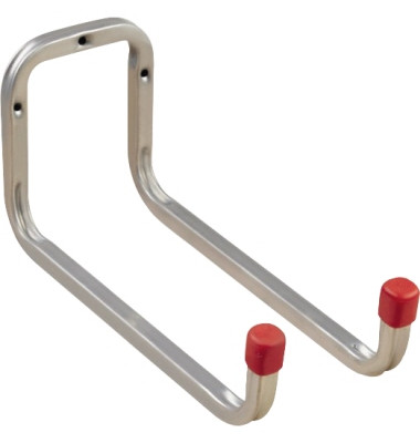 Gerätehalter 25 x 12 x 9,8 cm (B x H x T) 2 Greifer Stahl silber