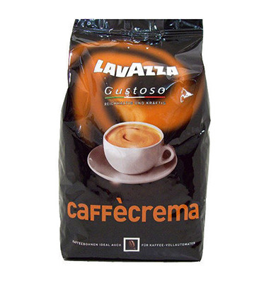 Kaffee Crema Gustoso kräftig ganze Bohne 1.000 g/Pack.