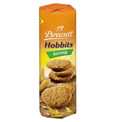 Gebäck Hobbits kernig 250 g/Pack. Gebäck Hobbits kernig 250 g/Pack.