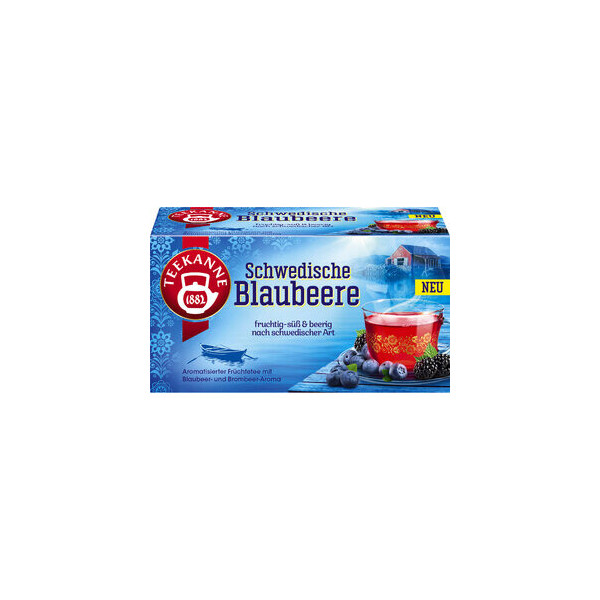 4009300016946 - Tee Länder Schwedische Blaubeere 20 Btl Pack 4009300016946 20 Stück