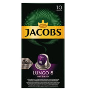 Kaffeekapsel Lungo 8 Nespresso® Maschine Intenso 10 x 5,2 g/Pack.