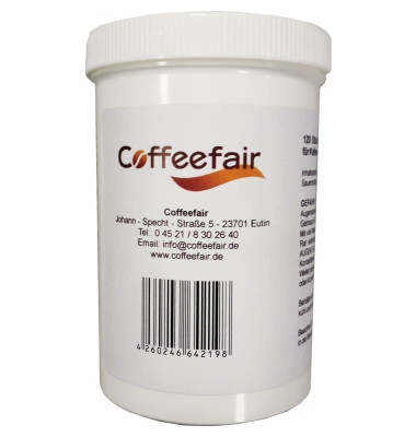 Kaffeeautomatreiniger 120 x 1,2g/Pack. Kaffeeautomatreiniger 120 x 1,2g/Pack.