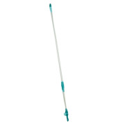 Teleskopstiel Easy-Click-System 1,10m silber/grün