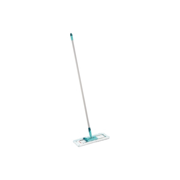 4006501550453 - Bodenwischer Profi micro duo 42 x 140 cm (B x H) Aluminium türkis grau 4006501550453 Leifheit 4006501550453 - Bodenwischer Profi micro duo 42 x 140 cm (B x H) Aluminium türkis grau 4006501550453 Leifheit