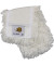 Wischmopbezug Tuftb&auml;r 44cm 50 % Baumwolle, 50 % Polyester wei&szlig;