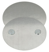 Zubehör Rauchmelder BR 1000 Magnet-Befestigungs-Set Befestigungsplatte mit 2 Magneten, Trägerplatte 70mm