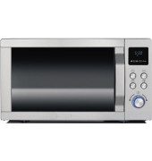 Mikrowelle MW 7751 45,2 x 26,2 x 38 cm (B x H x T) 9,9l 800W Grillrost Edelstahl, gebürstet