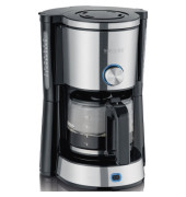 Kaffeemaschine KA 4825 TypeSwitch 4825-000, schwarz/edelstahl, 1000 Watt, 10 Tassen