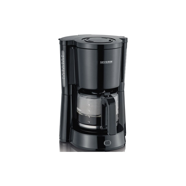 4008146029011 - SEVERIN Filterkaffeemaschine 4815 10 Tassen (125 l) 1000 W Schwenkfilter mit Tropf‑Stopp spülmaschinengeeigneter Filtereinsatz Warmhalteplatte Schwarz