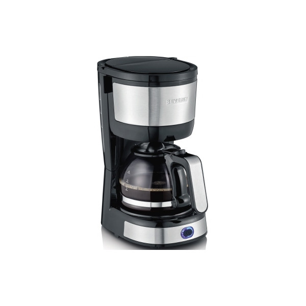 Severin Kaffeemaschine KA 4808 19,5 x 14 x 27 cm (B x H x T) Glaskanne 4 Tassen 750W 4008146032127 Severin