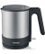 Wasserkocher WK 3409, edelstahl/schwarz, 2200 Watt, 1,7 Liter