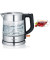 Wasserkocher 3468-000, silber/schwarz, 2200 Watt, 1,0 Liter
