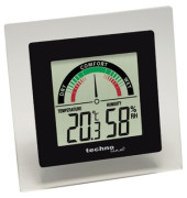 Thermometer WS 9415 8,8 x 8,8 x 1,4 cm (B x H x T) digital Batterie AAA/Micro Wandbefestigung möglich