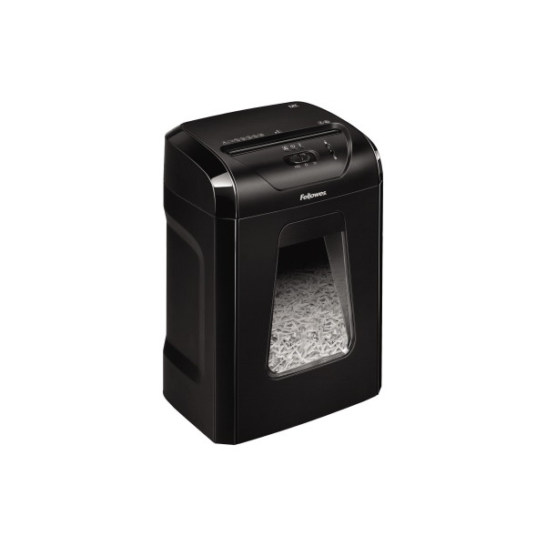 0043859732326 - Aktenvernichter Powershred® 12C P-4 T-4 Partikelschnitt 12 Bl (70 g m²) schwarz 0043859732326 Fellowes