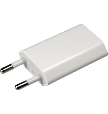 Netzadapter iPod (mit Dock-/oder Lightning-Anschluss), iPhone weiß